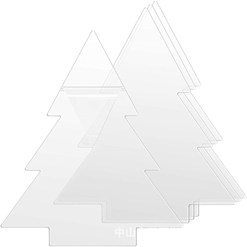 亚克力板透明六边圆形创意LED灯底座灯牌DIY激光切割加工有机玻璃