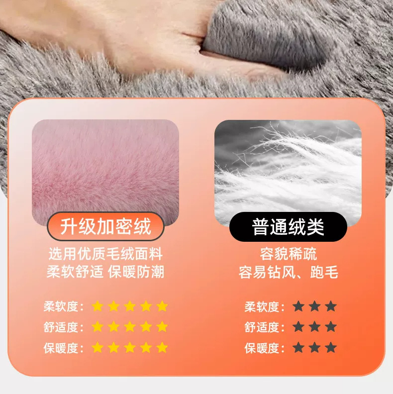 Electric scooter seat cover, battery-powered scooter seat cover, winter seat cover, extra-thick plush, universal, warm and cold-resistant for autumn and winter