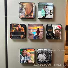 ABS新款128蓝牙音乐盒冰箱贴Customized Music Fridge Magnet源头