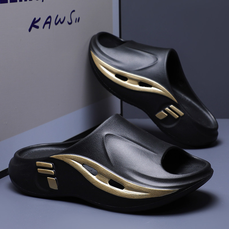 Thick-Soled Slippers for Men, Summer Sports Height-Increasing Soft-Soled Indoor Non-Slip Sandals for Men, Non-Slip and Wear-Resistant Thick-Soled Slippers for Men, Summer Sports Height-Increasing Soft-Soled Indoor Non-Slip Sandals for Men, Non-Slip and Wear-Resistant