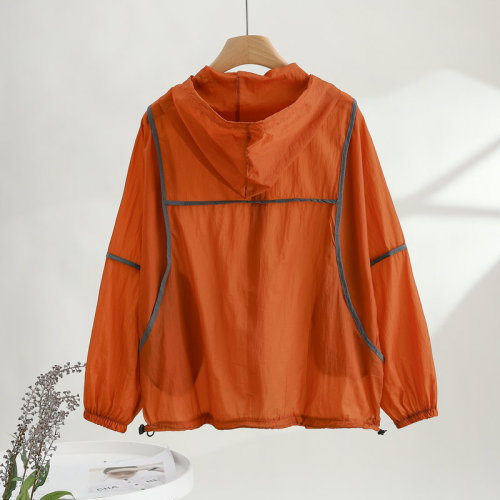 Women's Unzippered Thin Suncoat Jacket 2024 Summer New Loose Casual Slimming Fashion Sun Protection Coat Trendy