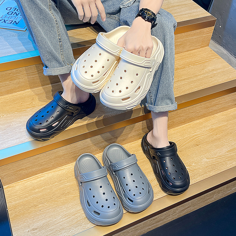 EVA CAVE SHOES 커플의 부드러운 밑창 기모 성인 WRAPPABLE 편안한 원피스 남성용 고층 통기성 외투 신발