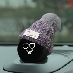 適用蔚來nomi帽子 et5et7es6es8ec6頭飾擺件汽車內裝飾品用品