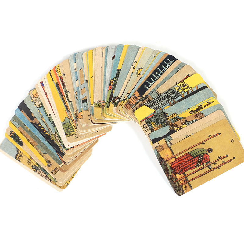 Edizione senza bordi delle carte oracolo dei tarocchi Smith-Waite_voghion.com