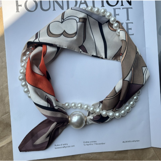 Кусочки апельсина + жемчуг