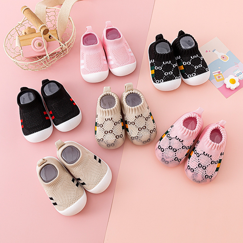 Primavera zapatos para bebés con suela suave zapatos para bebés infantiles zapatos de piso para niños pequeños en interiores
