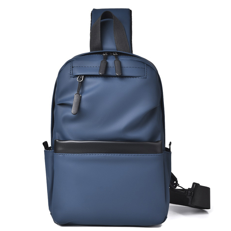 New Trendy Casual Bag Large Capacity Chest Bag Shoulder Crossbody Men's Multi-functional Commuting Chest Bag_voghion.com