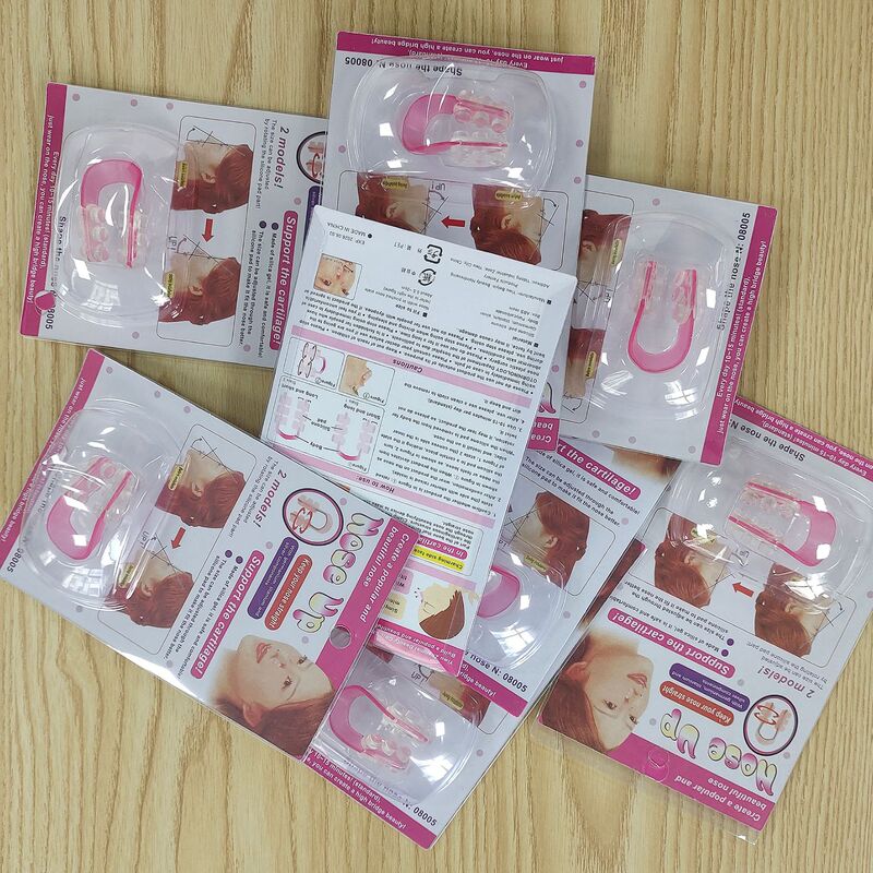 Nose clip U-shaped nose clip silicone nose clip nose bridge height increasing clip nose device oblique nose reducing nose wing