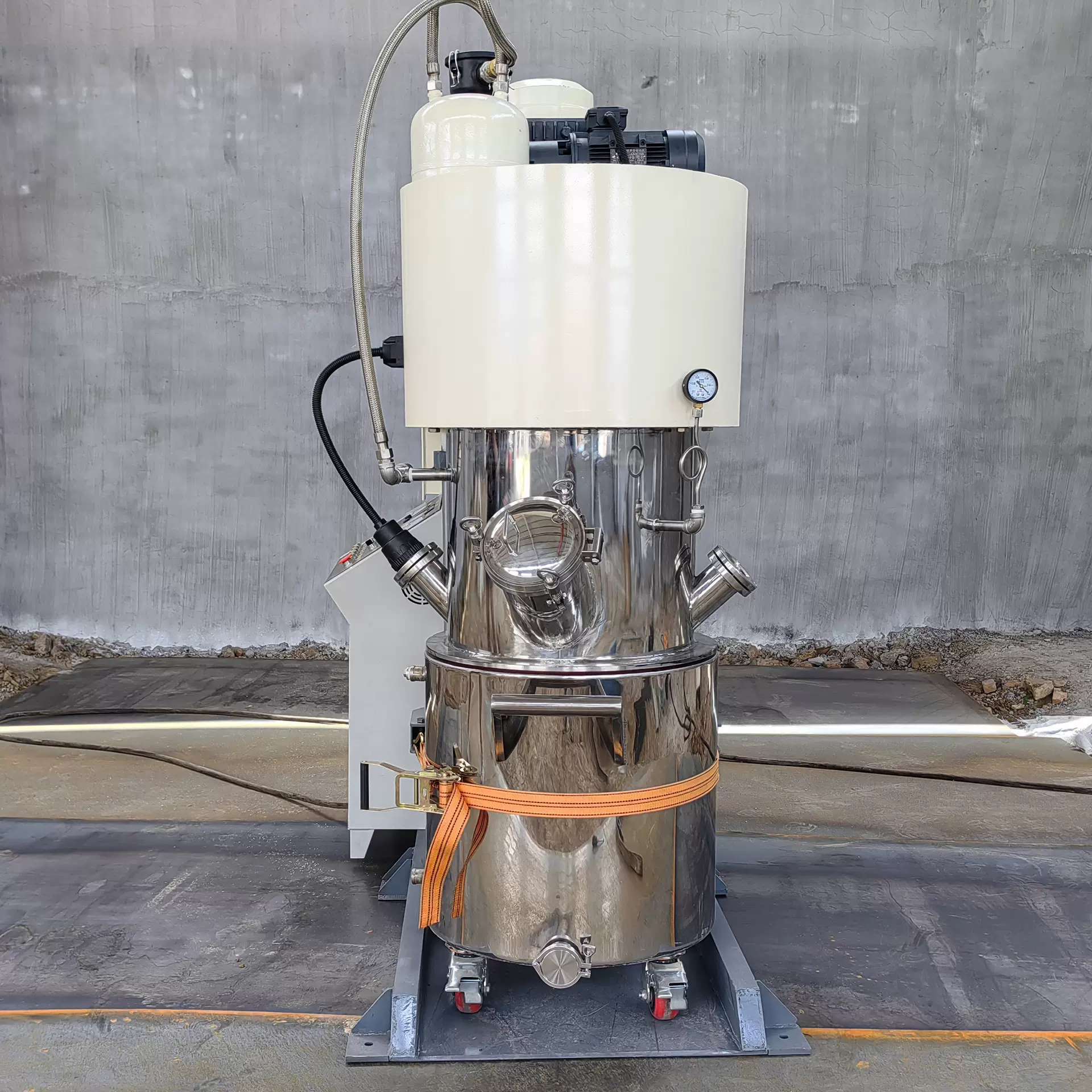 双行星动力混合机 液体硅胶搅拌机 锡膏锂电池密封胶强力搅拌机