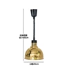 F-style (golden)-with light bulb