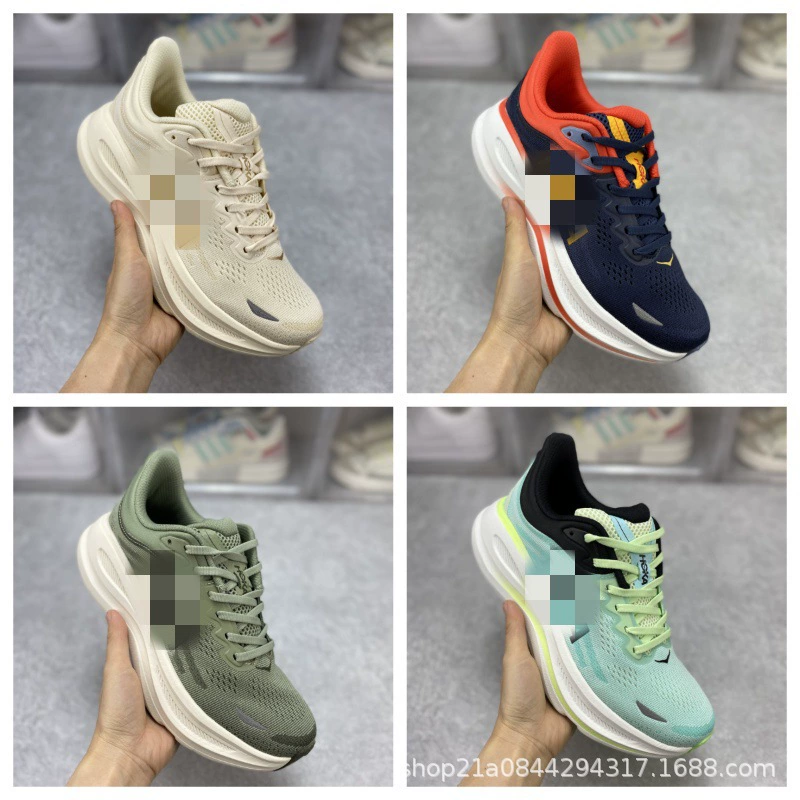 Новая спортивная обувь Bondi 9 Bondi 9, дорожные кроссовки для бега на открытом воздухе, для мужчин и женщин, весенне-летняя прозрачная обувь