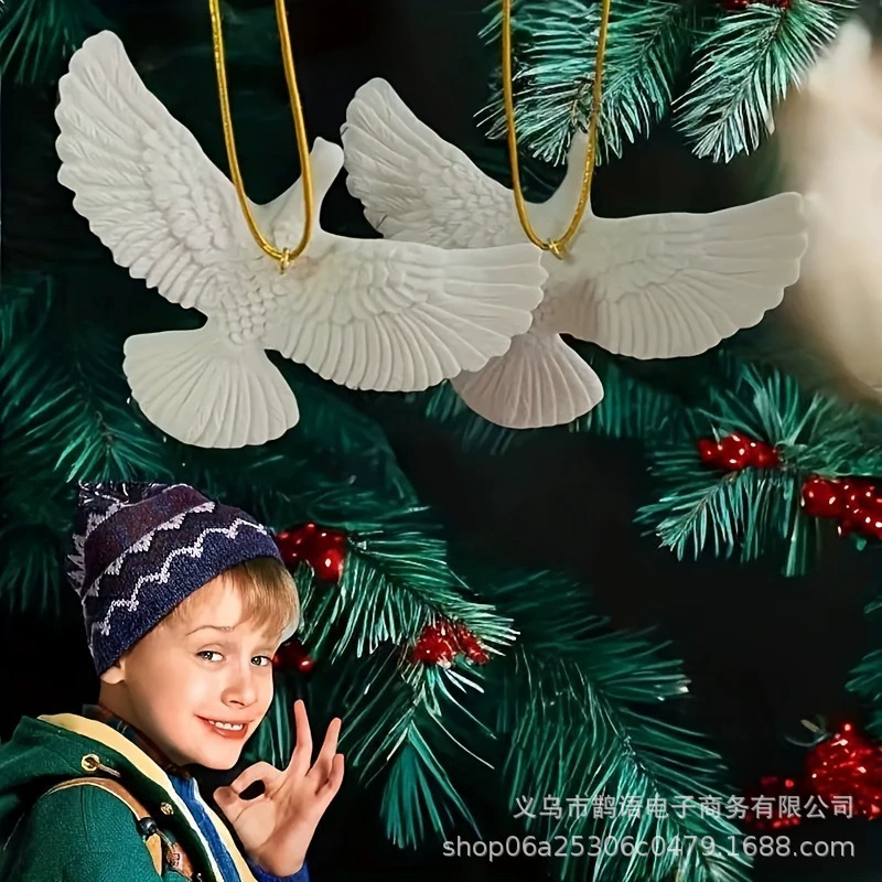 Трансграничная популярная подвеска в виде голубя для сада, дома, витрины, выставочного зала, украшения помещения, декора для фотографий и учебных пособий.