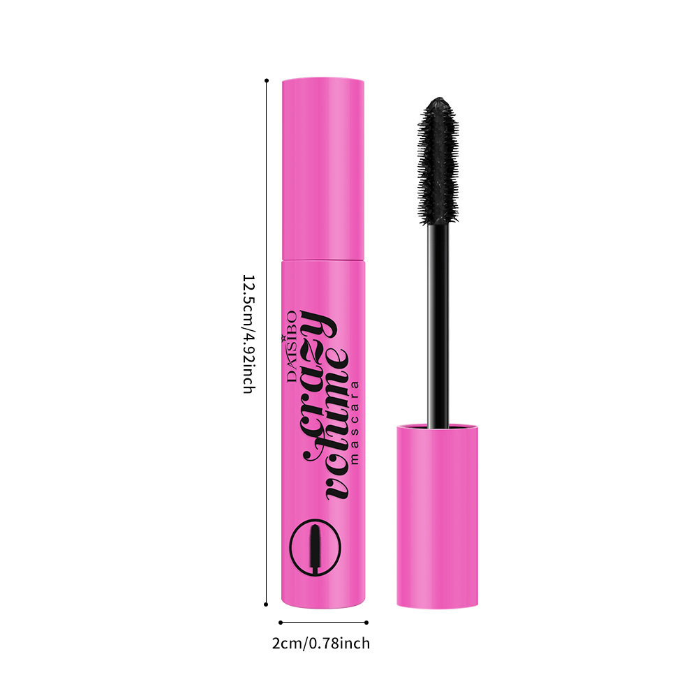 Material mate rápido secado cuerpo impermeable, fácil de quitar el maquillaje, rollo curvado, alargado, anti-transpiración, no mareado, duradero, no aglomerado, máscara densa image 6