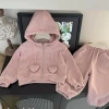 Розовый комплект