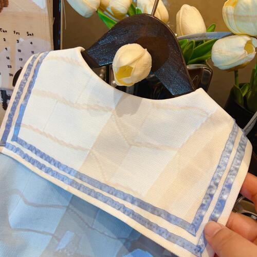 2025 summer new girl navy collar sweet college style bow vest pleated skirt