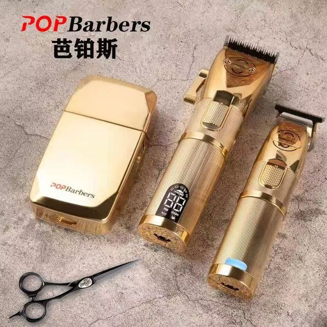 Babas P700 oro cabeza de aceite tallado peluquería especial corte grabado línea profesional cortadora pelo eléctrico fábrica al por mayor