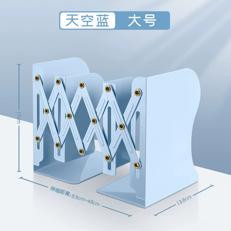 Extracting book stands with a pen holder bookshelf integrated desktop storage frame student baffle folding fixed book standing shelf