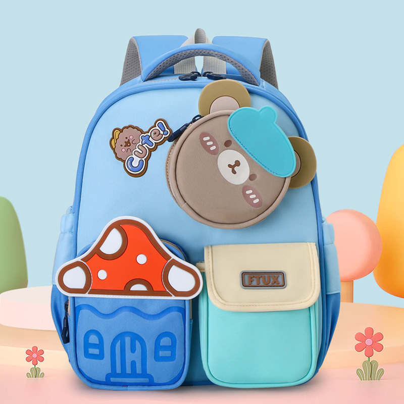 Nuevas mochilas de dibujos animados lindas mochilas para estudiantes de jardín de infantes mochilas para niños de 3 - 5 años de edad mochila minorista comercio exterior