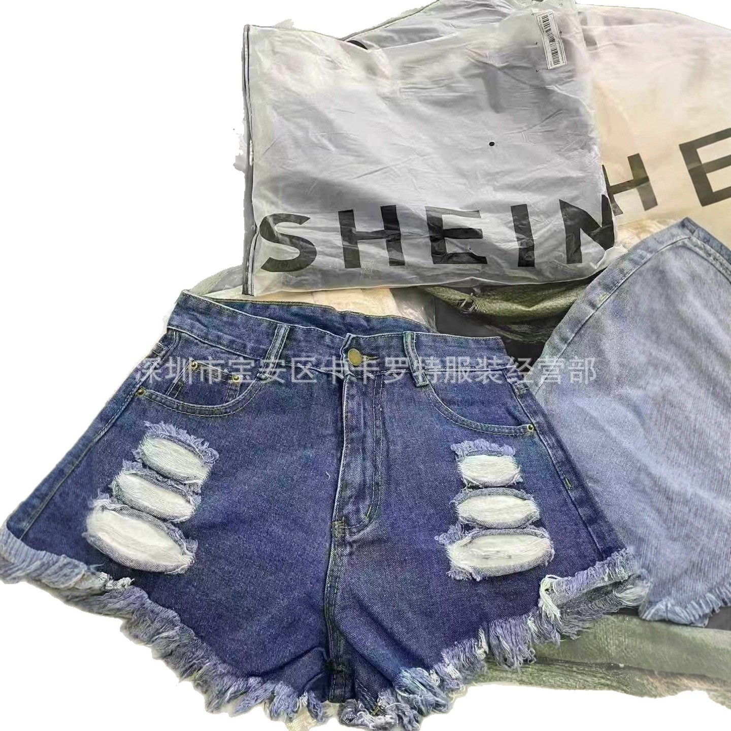 Europa y los Estados Unidos shein jeans de moda mezclados diversos comercio exterior al por mayor jeans transfronterizos africanos a bajo precio image 6