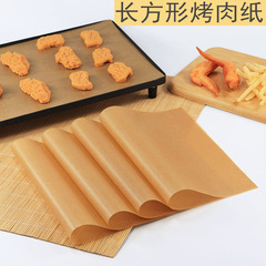 両面シリコーンオイル食品グレードの増粘高温耐性アンチスティックおよび耐油バーベキューバーベキューペーパー天板特殊ベーキングペーパー