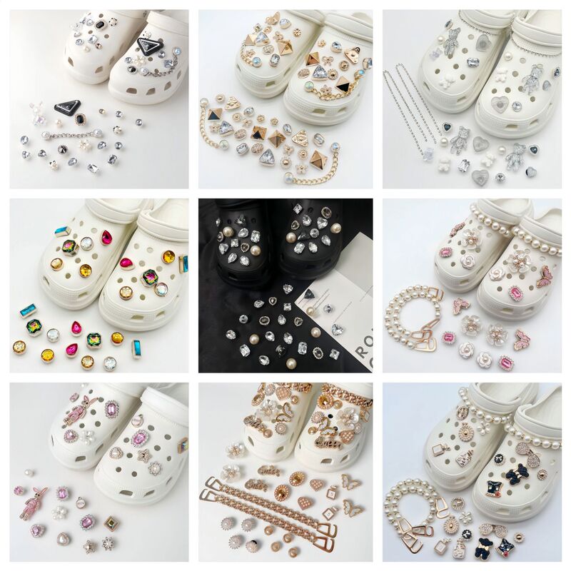 Crocs Accessories Cute Cartoon DIY Shoe Buckles Shoelace Buckles Accessories Buckles Pvc Accessories Buckles Accessories High-End Shoe Flowers