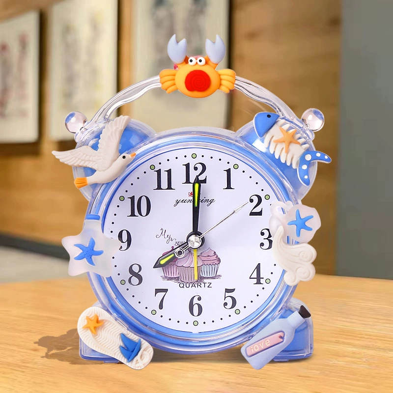Новый милый питомец детский будильник ручной работы будильник мультфильм милые настольные часы студенты встают артефакт