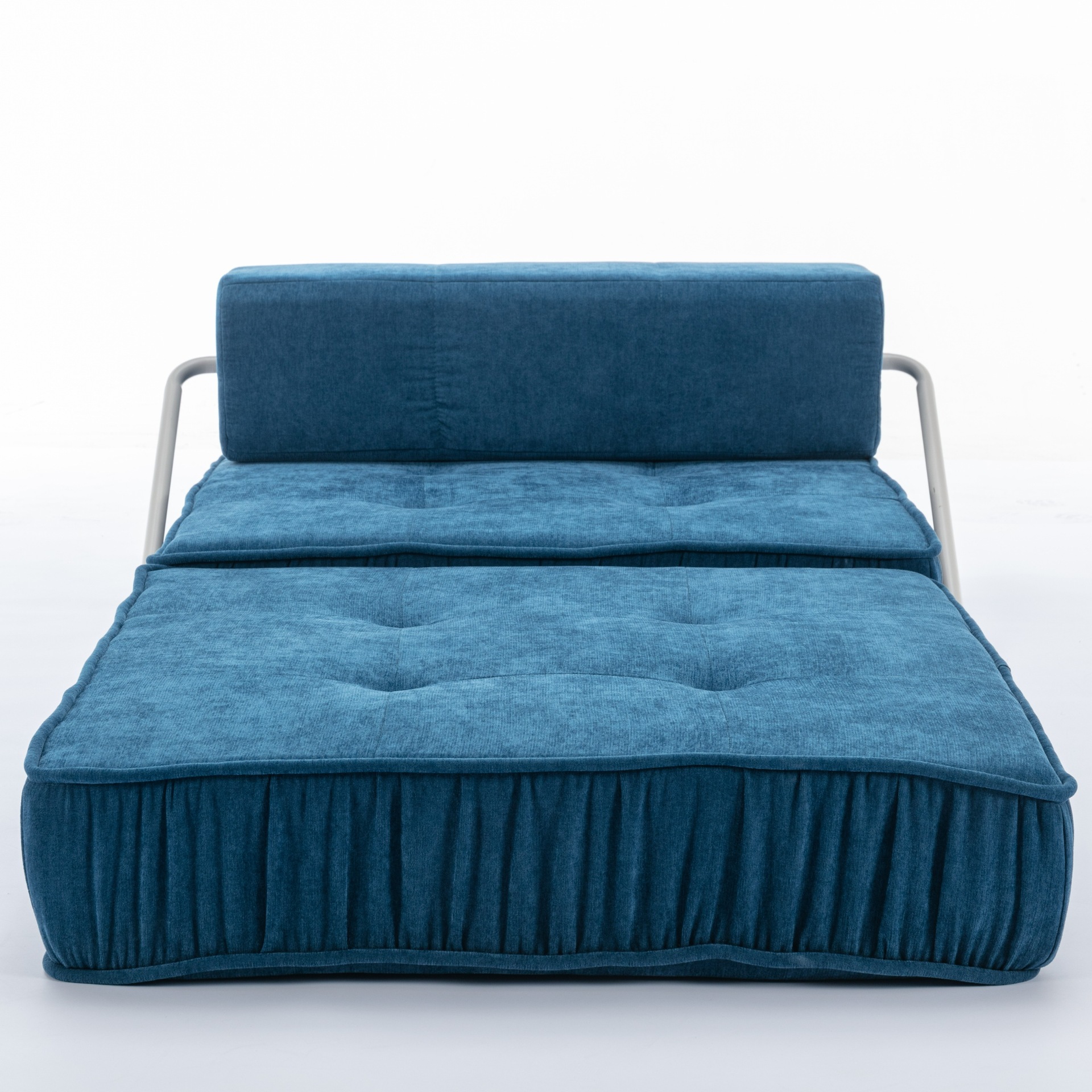 Luz de lujo pequeño bloque de tofu sofá cama individual dormitorio sofá perezoso sofá cama plegable sofá cama doble uso image 4
