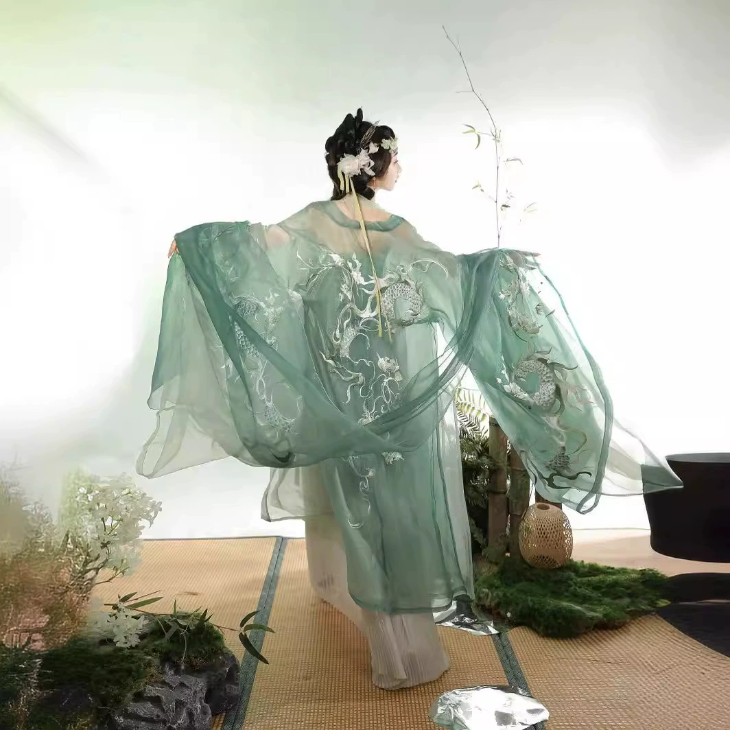 Женский костюм Hanfu Оригинальный китайский костюм