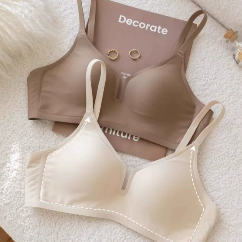 无 Underwear, тонкий пуш-ап бюстгальтер, поддерживающий бесшовный бюстгальтер