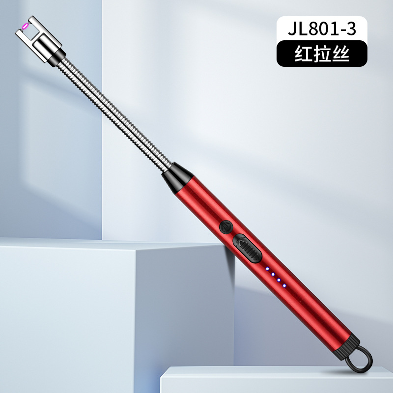 Fabricantes al por mayor Arco Tipo-c Cargador Encendedor Estufa de gas Encendido Agarre Exalargue Cocina Encendedor Transfronterizo Chong