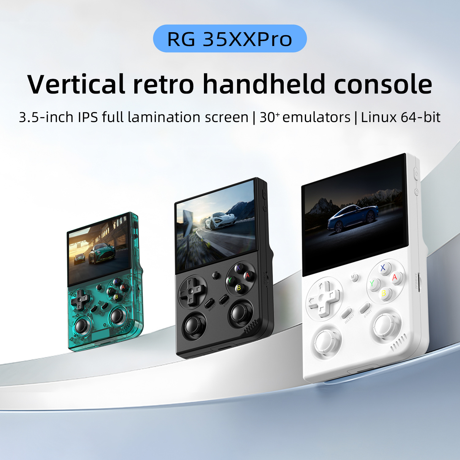 Cross-Border Rg35Xxpro Open-Source Handheld Console Wireless High-Definition H700 Vertical Version Psp Arcade Anbernic Game Console