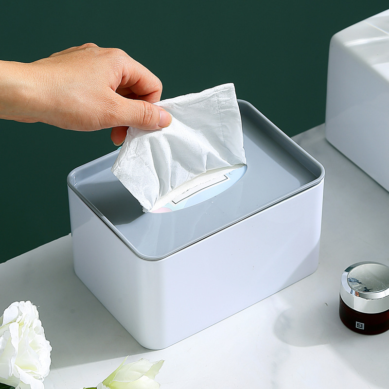 Creativo hogar sala de estar ponche-libre colgando caja de pañuelos estudiante dormitorio cabecera caja de pañuelos de papel higiénico