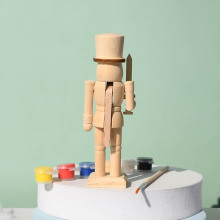 ��ʽ15CMľɫ���ߺ��ҊA��ľż�� �׃��@DIY���L���bľ�^��������