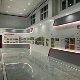 南京上门测量安装企业文化墙公司形象墙高端设计展厅展馆墙