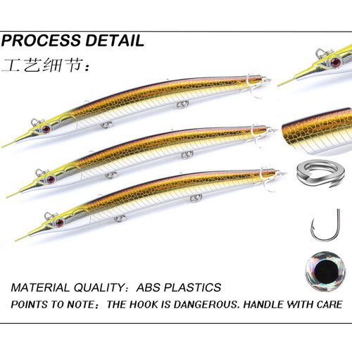 New Luya Bait Bionic Fish Bait False Bait Submersible Pencil 18CM/64g Hard Bait Sea Fishing Tuna Long Throwing False Bait