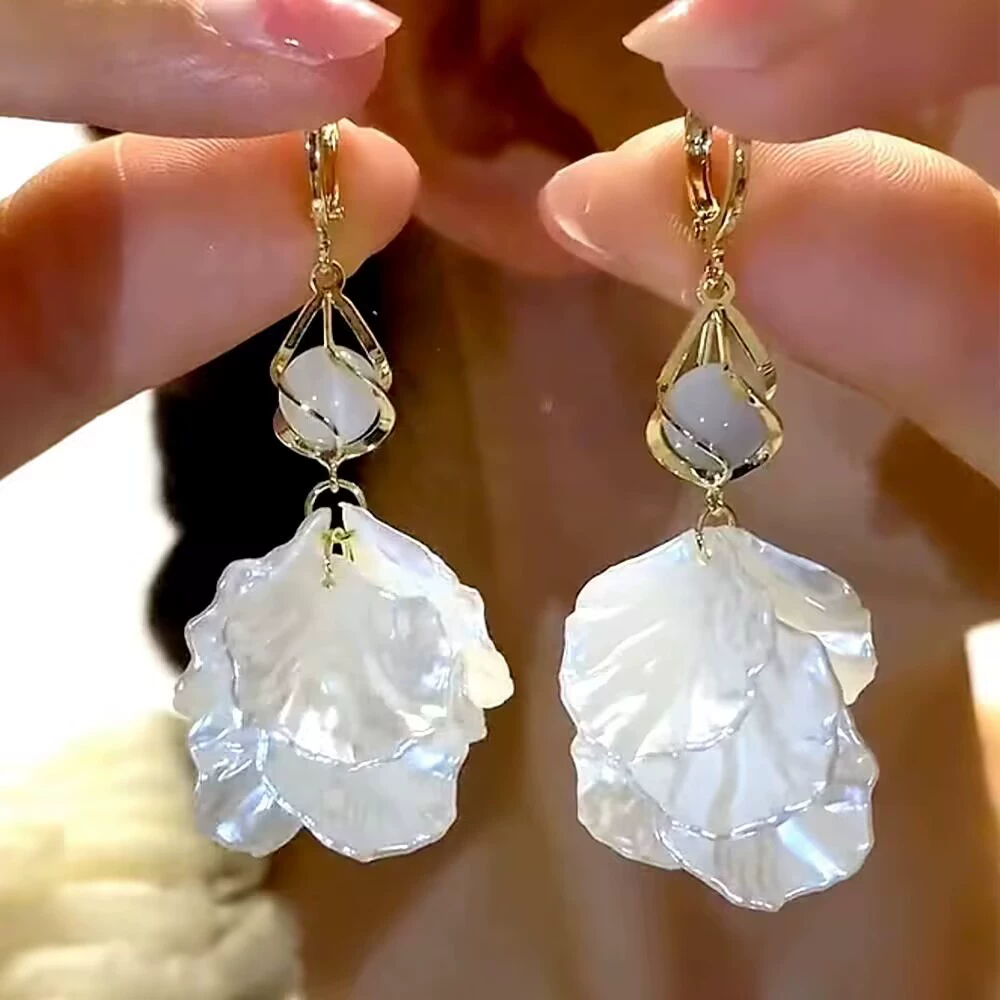 Дизайнерские серьги, глаз кошки
