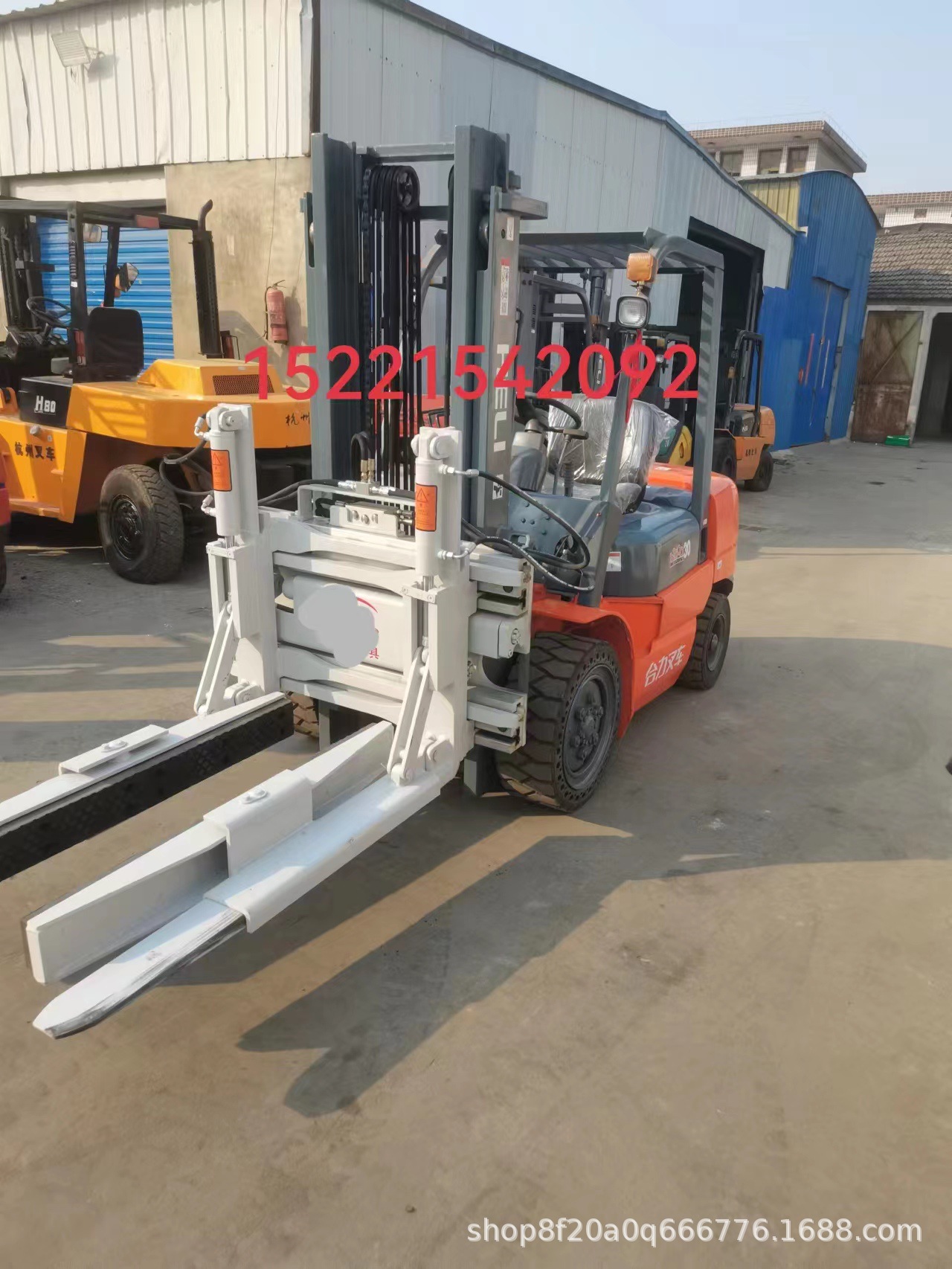 二手叉车 二手3吨3.5吨10吨叉车 3吨软抱夹 砖夹工地用搬运车