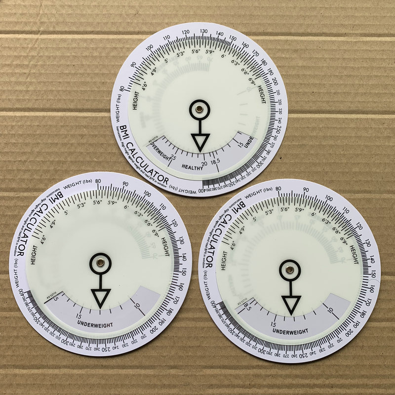 厂家专业生产高档医用尺 医用转盘 医用健康尺 医用肥胖尺