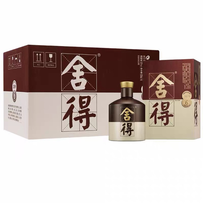 舍得酒 品味舍得 52度 500ml*6瓶 整箱装 浓香型白酒 送礼宴请
