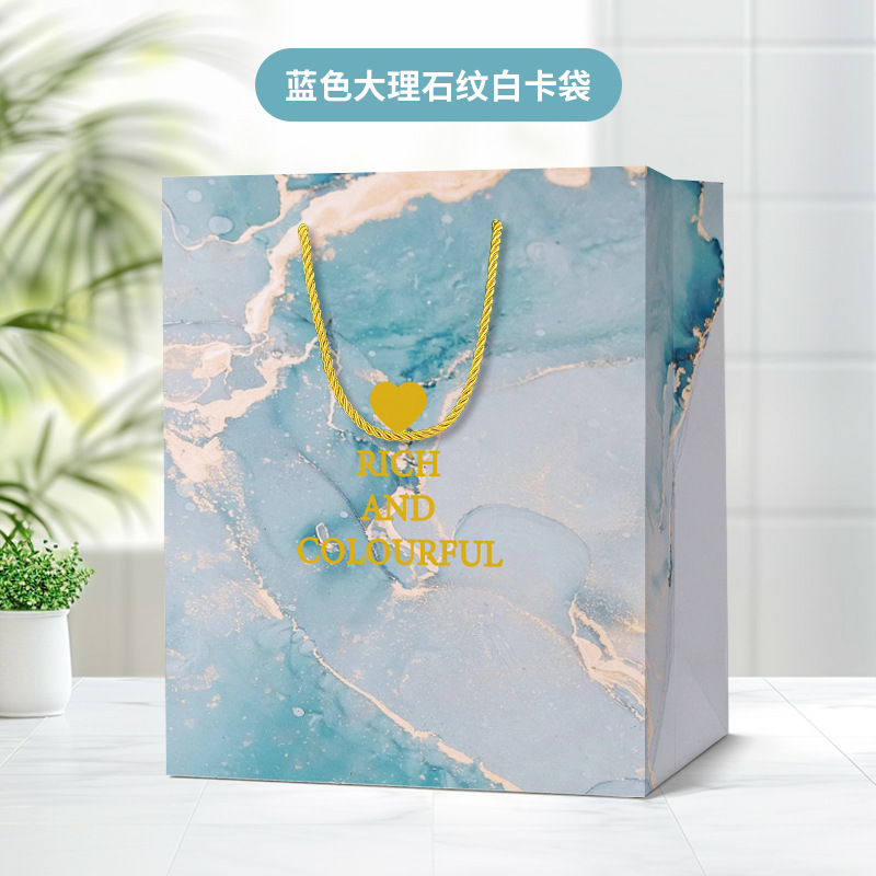 Bolsas de papel kraft engrosadas y ecológicas portátiles, pasteles de luna de té, regalos de alta gama, bolsas de embalaje, tarjetas blancas, venta al por mayor transfronteriza