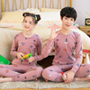 Thermal underwear, red cotton birthday charm for boys and girls, keep warm set, suitable for teen, wholesale