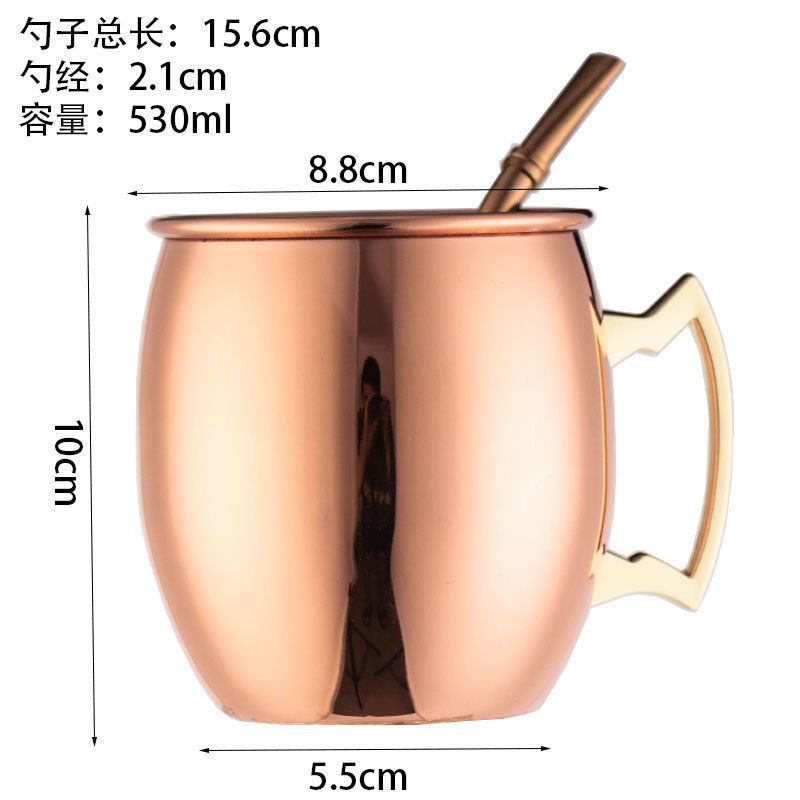 Hammer Point Copper Cup Moscou Mule Copper Cop