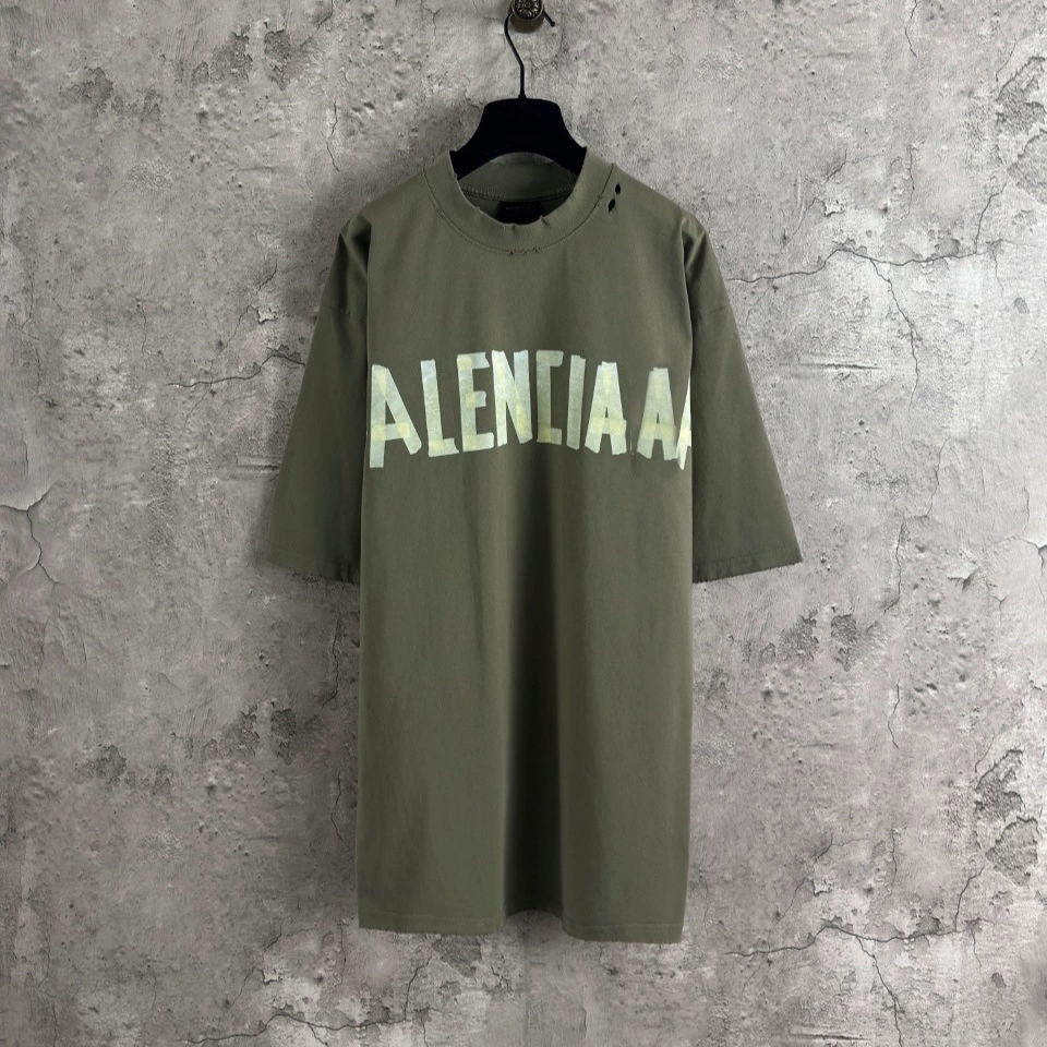 Правильная версия высококачественной футболки с короткими рукавами и принтом B 25SS для мужчин и женщин.