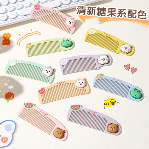 Packagebao Stereo Ga Ga Metal Hair Comb Small Portable Pocket Comb Iron Mini Style Mini Comb Supply Source