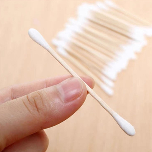 Disposable cotton swabs makeup double-headed cotton swabs sterilizing cotton swabs 100 wooden sticks