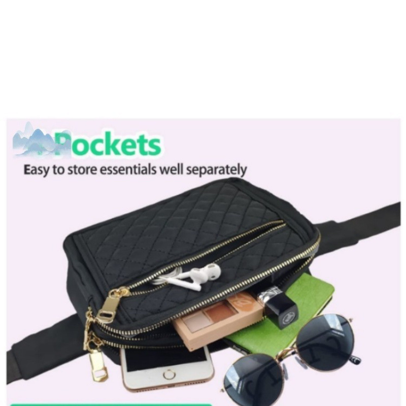 Bolsa de cintura, bolsa de cadera, adecuada para viajar, caminar, montar, correr, conveniente para llevar cualquier teléfono móvil