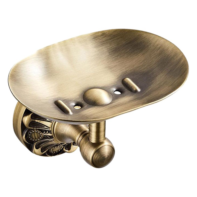 Bronze flower chassis antique craft soap dish brass bathroom hardware pendant source manufacturers wholesale a generation of hair