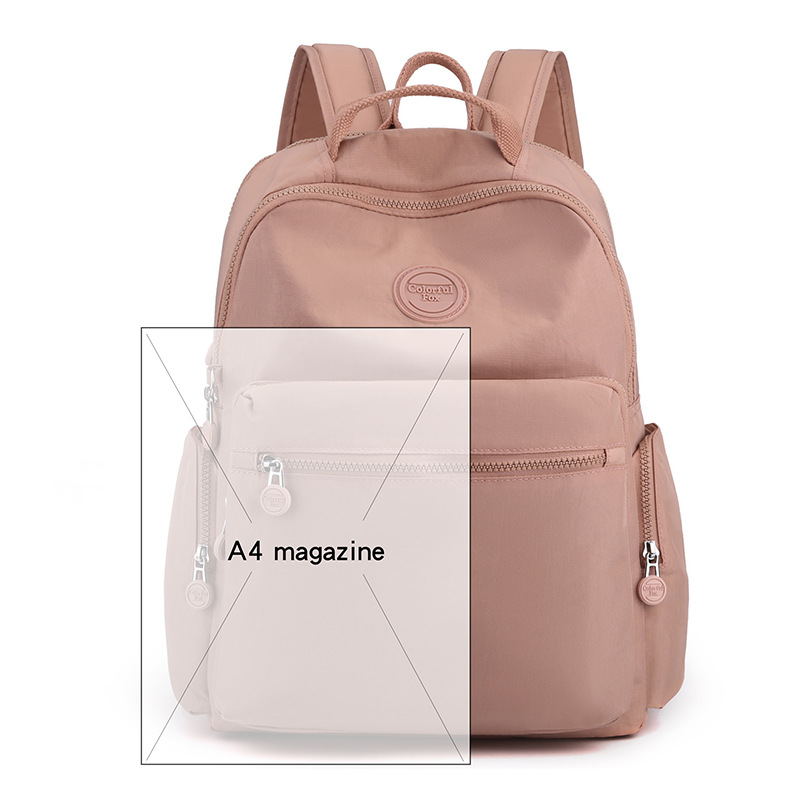 Colorful Fox2024 New Fashion Trend Large Capacity Backpack Travel Can be carried with a pull rod_voghion.com