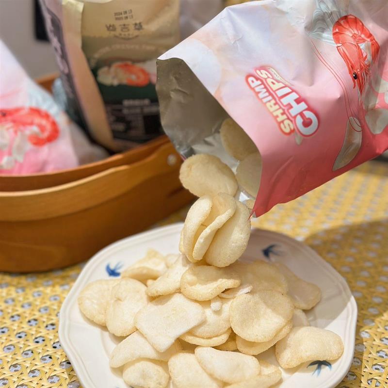 インドネシア ドージ グラス エビ チップス 35g オリジナル ガーリック風味 ポテトチップス オフィス ドラマ カジュアル パフ スナック エビ チップス|undefined