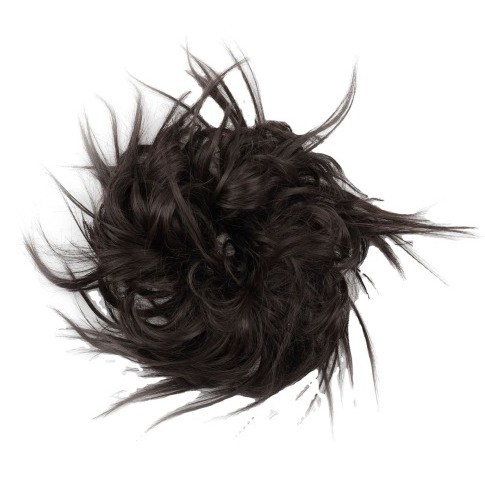 Fábrica de productos europeos y estadounidenses pelucas anillo de cabello femenino desordenado anillo de cabello rizado cabeza pelucas esponjosa micro rollo brotes de flores cabeza femenina